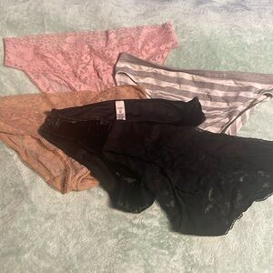 5 pairs Victoria’s Secret Large Panties